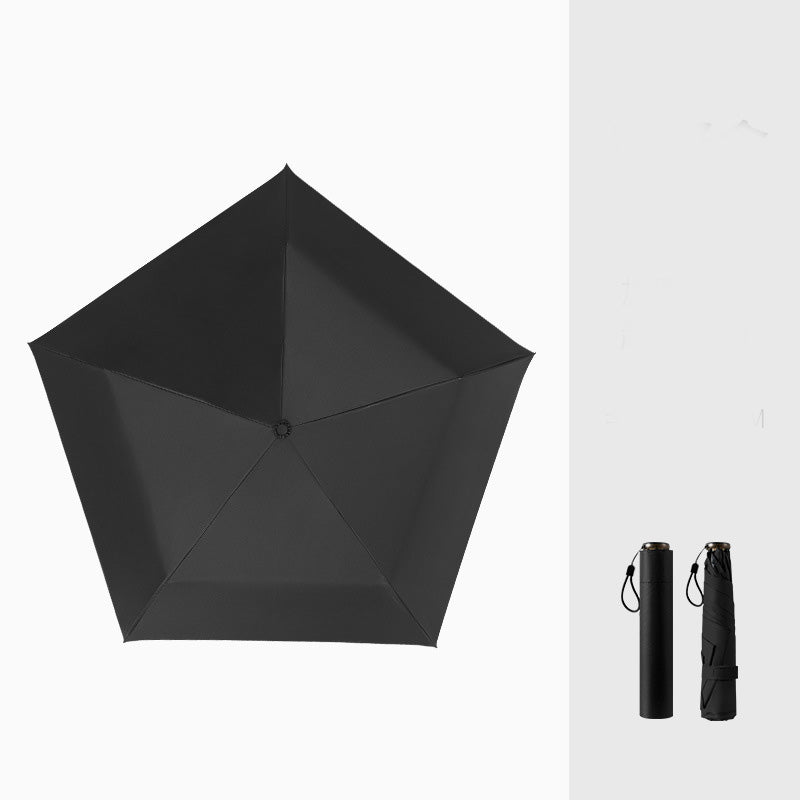 Ultraleichter, kompakter Allwetter-Regenschirm
