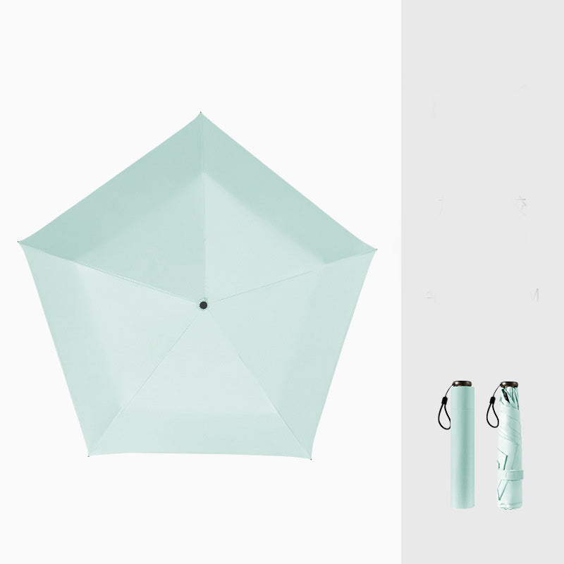 Ultraleichter, kompakter Allwetter-Regenschirm