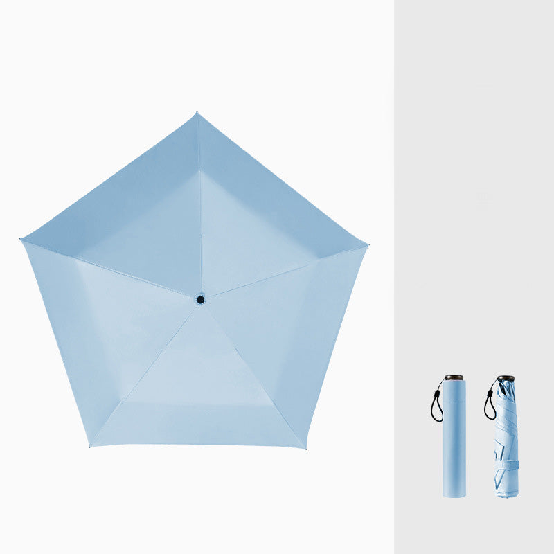 Ultraleichter, kompakter Allwetter-Regenschirm