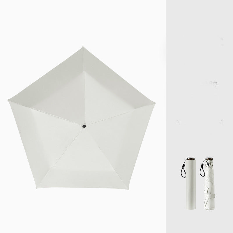 Ultraleichter, kompakter Allwetter-Regenschirm