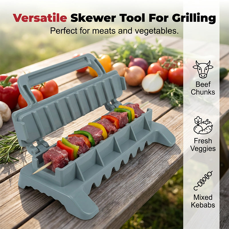 Müheloses Grill-Kebab-Gerät