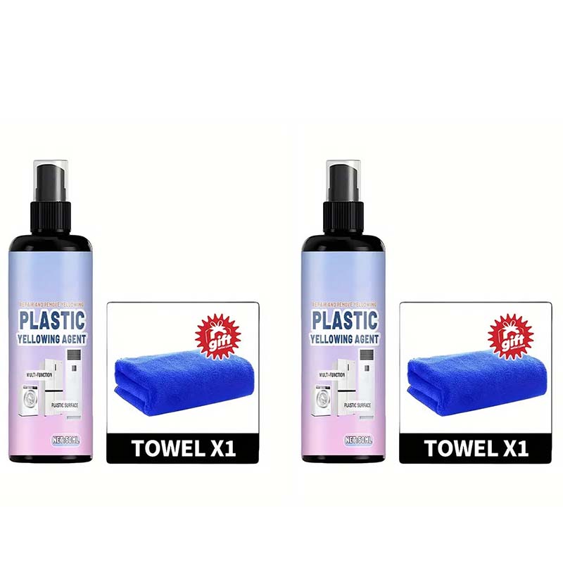 Vielseitiges Spray gegen Vergilbung von Kunststoff