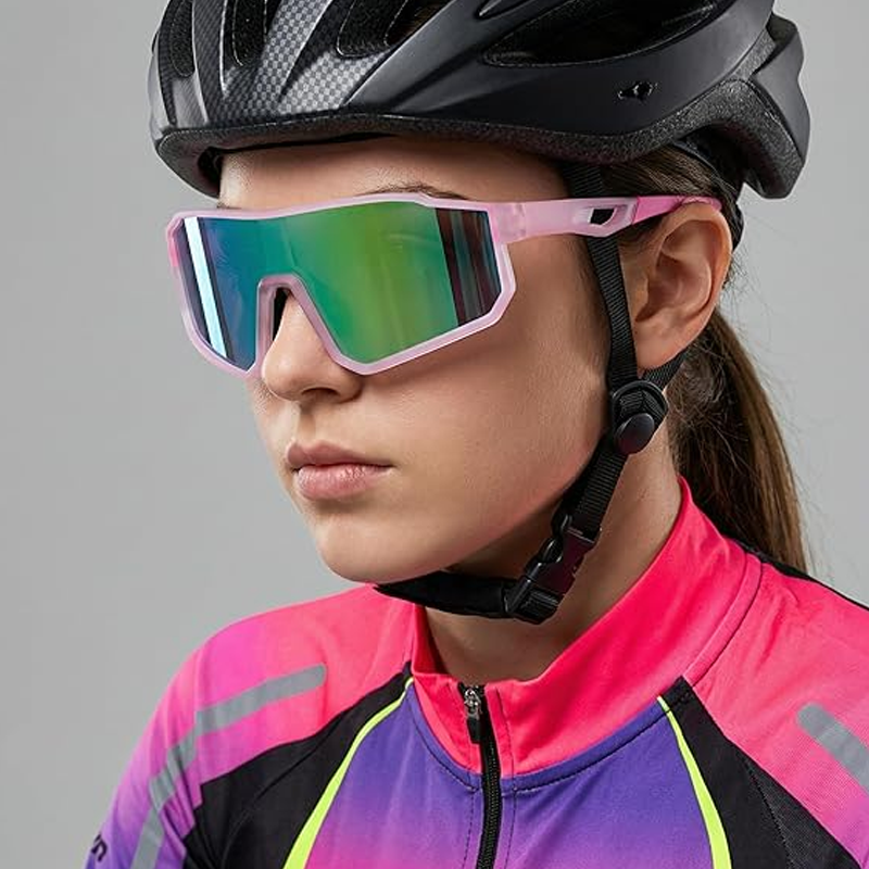 🕶️ Polarisierte Sportsonnenbrillen für Herren und Damen – UV400 und farbenfrohe verspiegelte Gläser 🏃