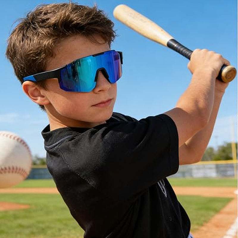 🕶️ Polarisierte Sportsonnenbrillen für Herren und Damen – UV400 und farbenfrohe verspiegelte Gläser 🏃